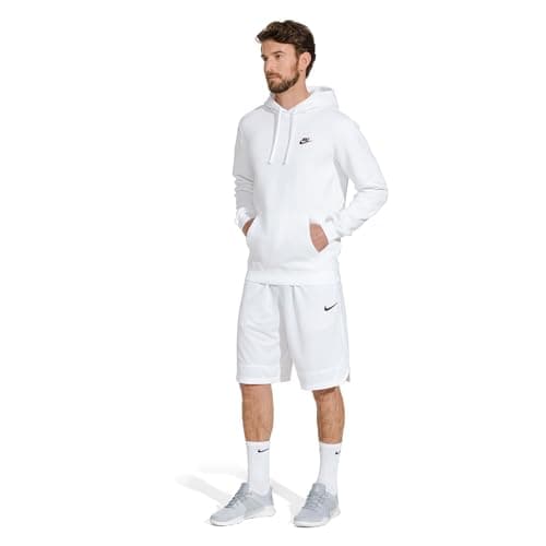 Nike Unisex Everyday Cushioned Training Crew Socks (6 Pairs), White/Black, Medium — view 8