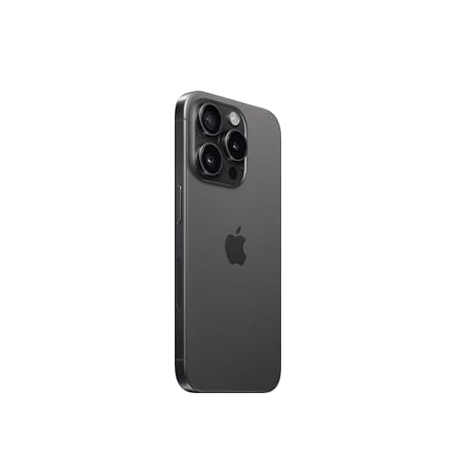 Apple iPhone 15 Pro, 256GB, Black Titanium - Unlocked (Renewed) — view 2