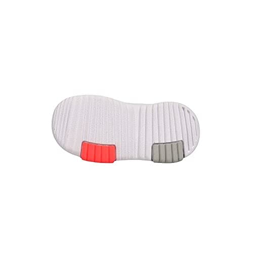 adidas unisex child Racer Tr 2.0 Running Shoe, Grey/White/Signal Pink, 4.5 Little Kid US — view 5