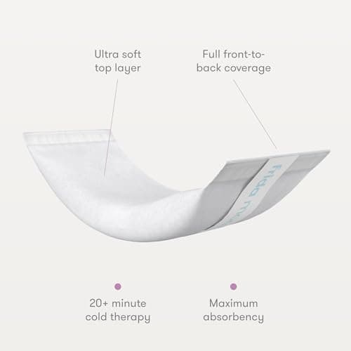 Frida Mom 2-in-1 Postpartum Pads, Absorbent Perineal Ice Maxi Pads, Instant Cold Therapy Packs and Maternity Pad in One — view 2