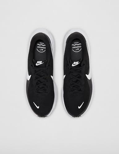 Nike Men's Revolution 8 Road Running Shoes, Black/White-Black, 9 — view 4