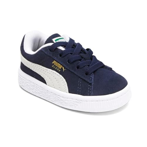 PUMA Suede Classic XXI (Big Kid) Peacoat/Puma White 4 Big Kid M