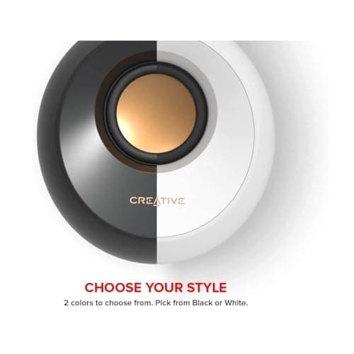 Creative Labs Pebble 2.0 Channel Computer Stereo Speakers - Black — view 3