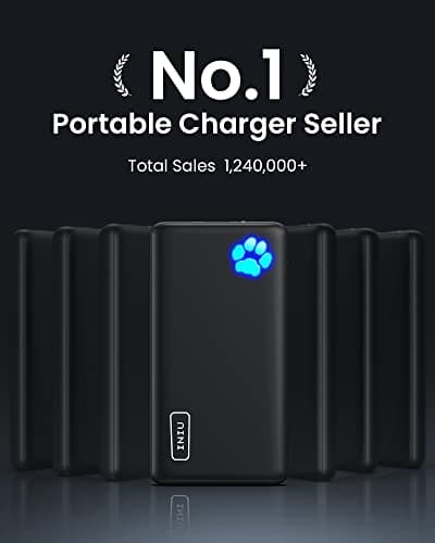 INIU Power Bank, Slimmest 10000mAh Portable Charger, Triple 3A High-Speed Charge External Battery Pack with Flashlight, USB C Phone Charger for iPhone 17 16 15 14 13 Samsung S22 Google LG iPad etc — view 9
