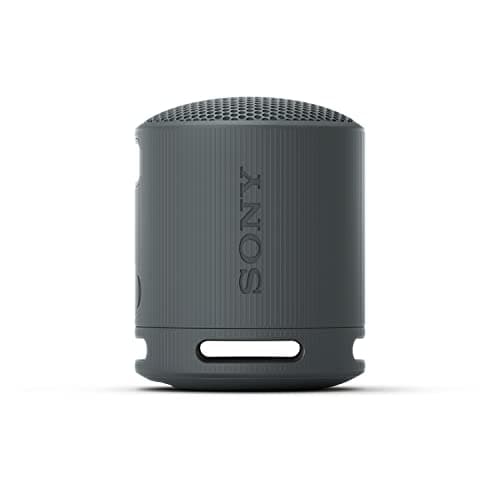 Sony SRS-XB100 Wireless Bluetooth Portable Lightweight Super-Compact Travel Speaker, Extra-Durable IP67 Waterproof & Dustproof, 16 Hour Battery, Versatile Strap, and Hands-Free Calling, Black New — view 7