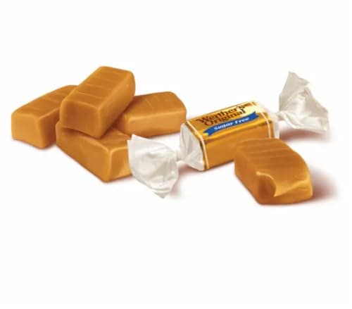 Werther's Original Chewy Caramels Sugar Free - Pack of 3 Bags - Perfect for Snacking on the Go or Stocking the Pantry - Great for Sharing — view 3