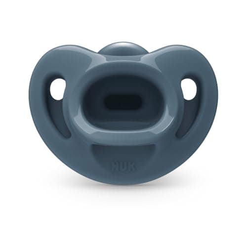 NUK Timeless Comfy Pacifier | 100% Silicone, One-Piece Design | BPA-Free, Gentle on Baby’s Skin | 5-Pack, for 0-6M — view 7