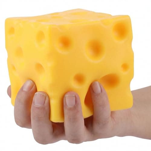 Cheese Squishy Toys, Slow Rising Stress Relief Gifts for Adults, 2.36Inch — view 6