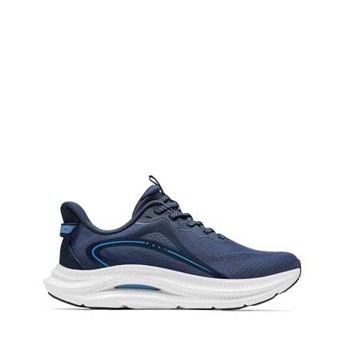 ALLSWIFIT Men's Slip On Stability Support Walking Shoes Coushioning Non Slip Breathable Comfortable Cross Trainer Workout StediCore Running Gym Fashion Sneaker,Size 10.5,Blue,SARS26011M — view 8