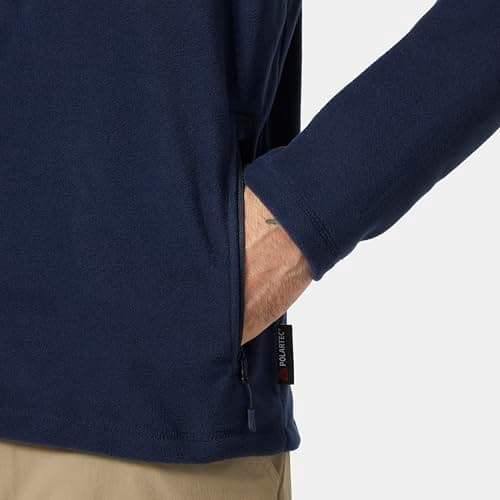 Helly Hansen Men's Daybreaker Lightweight Full-Zip Fleece Jacket, 598 Navy, Small — view 5