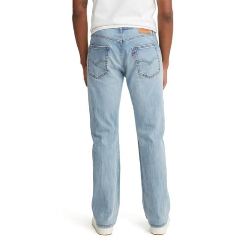 Levi's Men's 527 Slim Bootcut Fit Jeans, Here We Stop-Light Indigo, 32W x 32L