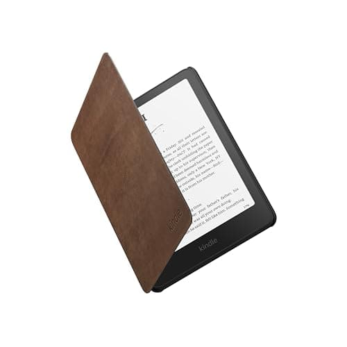 Amazon Kindle Paperwhite and Kindle Colorsoft Case, Lightweight and Foldable Protective Cover - Premium Leather — view 5