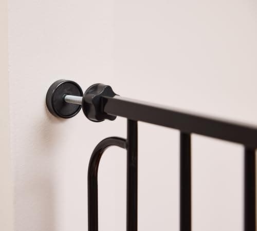 Regalo Easy Step 49-Inch Extra Wide Baby Gate, Includes 4-Inch and 12-Inch Extension Kit, 4 Pack of Pressure Mount Kit White — view 2