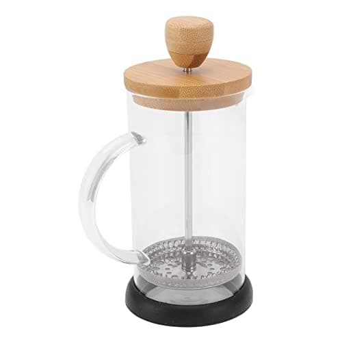 Rengue Glass French Press Stainless Steel Coffee Maker with Accent Filter for Home Office Camping (350ml Cover) — view 6