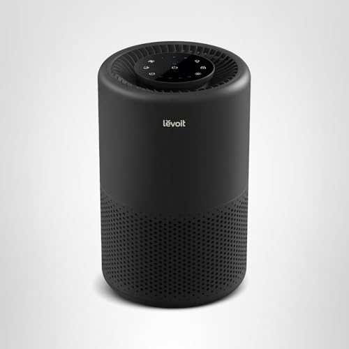LEVOIT Air Purifier for Home Bedroom Dorm Room, Smart & Voice Control, AHAM VERIFIDE, 3-in-1 Filter With HEPA Sleep Mode, for Pollen, Pollutants, Smoke, Dander, Dust, Core 200S-P, Black — view 8