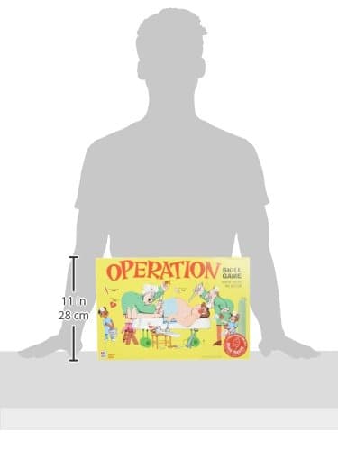 Hasbro Gaming Operation Electronic Board Game, Family Games for Kids Ages 6+, Kids Board Games for 1+ Players, Funny Games for Kids, Easter Gifts for Boys and Girls (Amazon Exclusive) — view 2