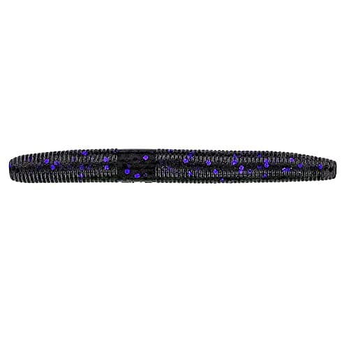 Yamamoto BAITS 3" Slim SENKO / 10 Pack/Smoke W/Black & Purple Flake