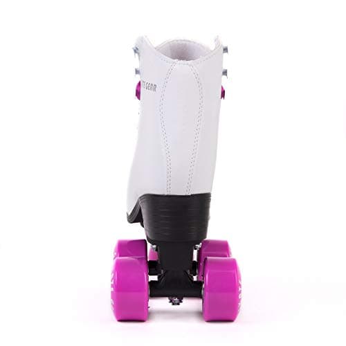 Skate Gear Extra Support Quad Roller Skates for Kids and Adults (Purple, Women's 7 / Youth 6 / Men's 6) — view 3