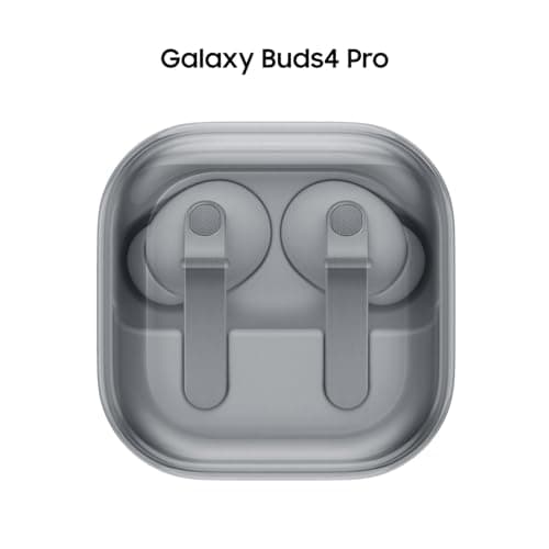 Samsung Galaxy Buds 4 Pro (2026) AI True Wireless Bluetooth Earbuds, Hi-Res Audio, 2-Way Speaker, ANC 2.0, Optimized Comfort, IP57, Live Translation, White [US Version, 2 Yr Warranty]
