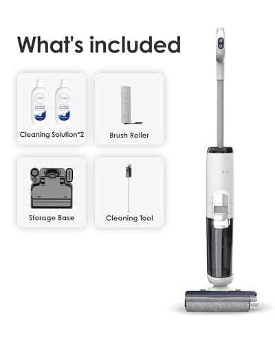 Tineco iFLOOR 5 Breeze Complete Wet Dry Vacuum Cordless Floor Washer, One-Step Cleaning for Hard Floors, Edge Clean, Auto Self-Cleaning, Lightweight & Cordless Design — view 8