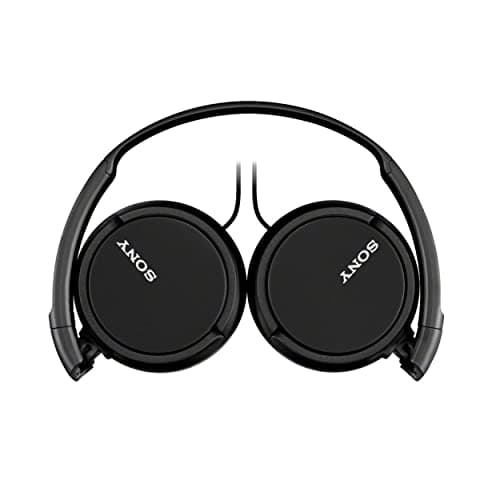 Sony ZX Series Wired On-Ear Headphones, Black MDR-ZX110 — view 2