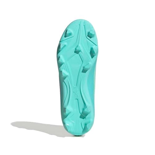 adidas Unisex-Kids F50 Messi Club Firm Ground/Multi Ground J, White/Lucid Pink/Flash Aqua, 13 — view 3