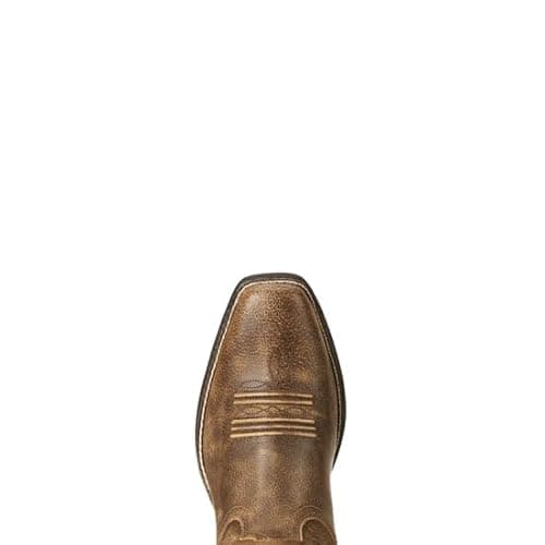 Ariat 100216206C Womens Round Up Square Toe Vintg Bombr 200 - Brown 6C — view 3