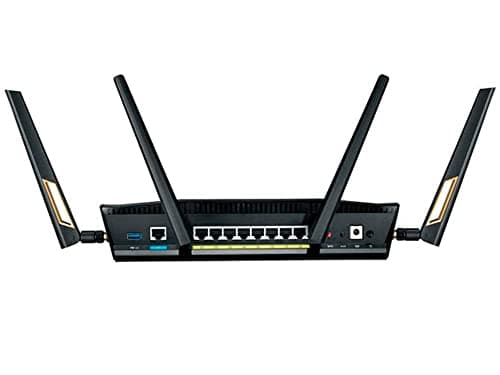 ASUS RT-AX88U AX6000 Dual Band WiFi 6 Gaming Router, 8 Ports, Lifetime Security, Adaptive QoS — view 4