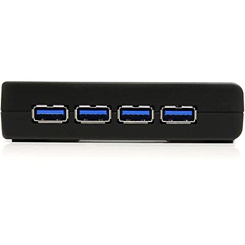 StarTech 4-Port USB-A Hub, 5Gbps, Power Adapter Included (ST4300USB3)