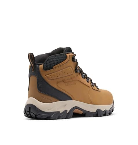 Columbia Mens Newton Ridge Plus II Waterproof Hiking Boot, Elk/Black, 13 Wide — view 2