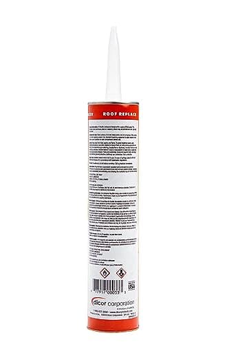 Dicor 501LSW-1 Epdm Self-Leveling Lap Sealant-10.3 Oz. Tube, White, 10.3 Fluid_Ounces (Packaging May Vary) — view 2