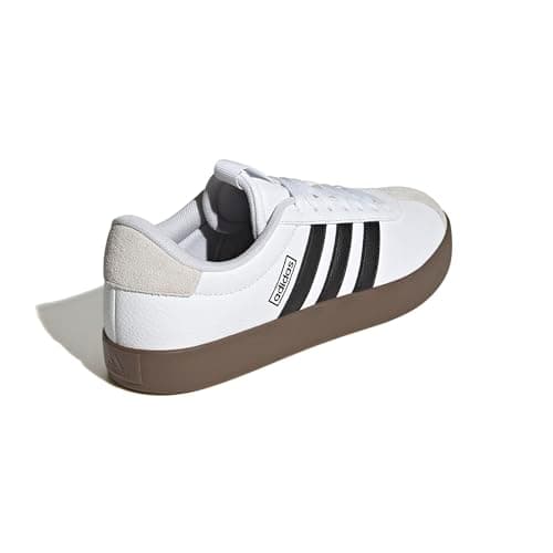 adidas Women's VL Court 3.0 Sneaker White/Black/Grey — view 5