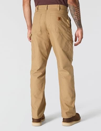 Carhartt Men's Loose Fit Canvas Utility Work Pant, Tan, 33W x 34L