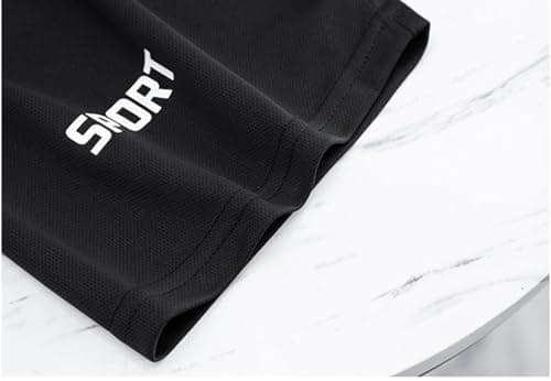 Boy Summer Activewear Set 2 Piece Quick Dry Short Suits Short Sleeve Athletic T-Shirts Baggy Shorts Casual Workout Outdoor — view 5