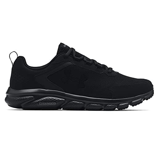 Under Armour Mens Charged Assert 9DISC Running Shoe, Black (002 Black, 12 US — view 3