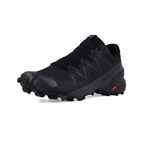 Salomon Women's Speedcross 5 W,Black/Black/Phantom, 8US (L40684900) — view 3