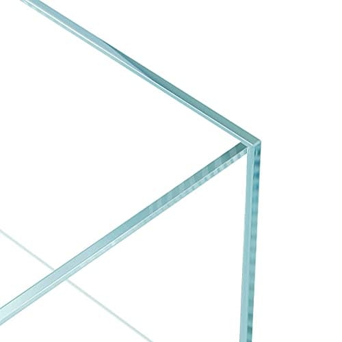 Landen 30C 6.6 Gallon Rimless Low Iron Aquarium Tank, 11.8" W × 11.8" D × 11.8" H (30cm x 30cm x 30cm) 5mm Thickness with Nano Foam Leveling Mat Included 111001 — view 3