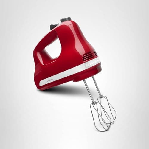 KitchenAid 5 Ultra Power Speed Hand Mixer - KHM512, Empire Red — view 2