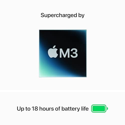 Apple 2024 MacBook Air 13-inch Laptop with M3 chip: Built for Apple Intelligence, 13.6-inch Liquid Retina Display, 16GB Unified Memory, 256GB SSD Storage; Starlight, English — view 2