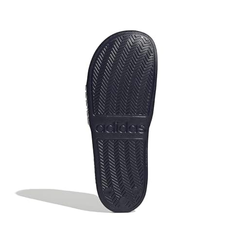 adidas Unisex Adilette Shower Slides Sandal, Legend Ink/White/Legend Ink, 12 US Men — view 4