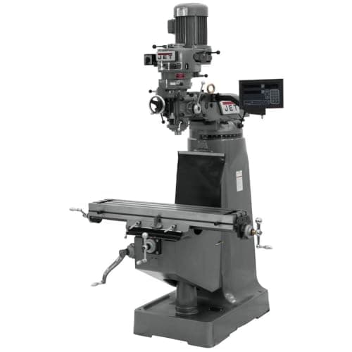 Jet Tools - JTM-2 Mill with 3-Axis Newall DP700 DRO (Quill) (691197)