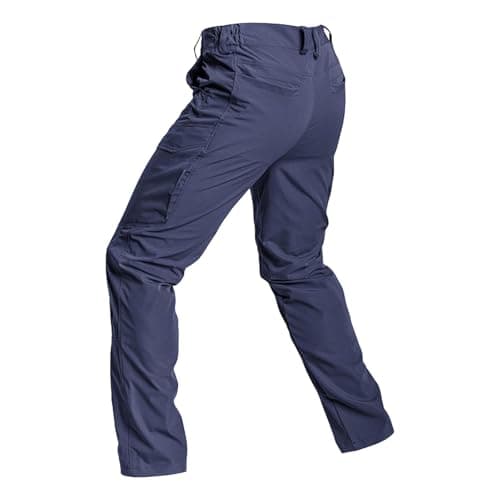 Cargo Pants for Men Work Construction Tactical Pants Lightweight Ripstop Military Pant with Pockets Outdoor Hiking Blue — view 5