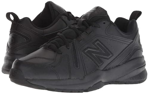 New Balance Women's 608 V5 Casual Comfort Cross Trainer, Black/Black, 5 W — view 2