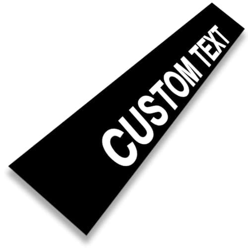 Custom Windshield Banner Vinyl Decal Personalized Car Sun Strip Sticker for Front Windshield, Fits Cars, Trucks & SUVs — view 3