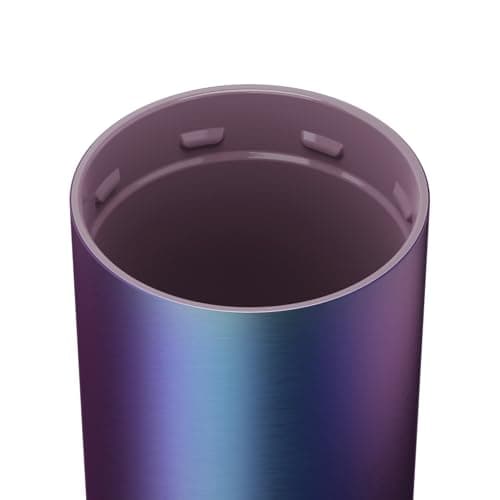 BrüMate Strova 18oz 100% Leakproof Insulated Coffee Mug | Ceramic-Lined Interior | Built-In Silicone Sleeve for Travel | Locking Flip Lid (Dark Aura)