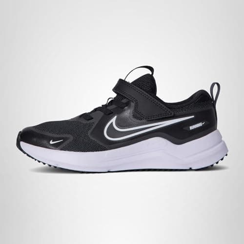 Nike Little Kid's Cosmic Runner Road Running Shoes, Black/White-Anthracite, 2Y — view 6