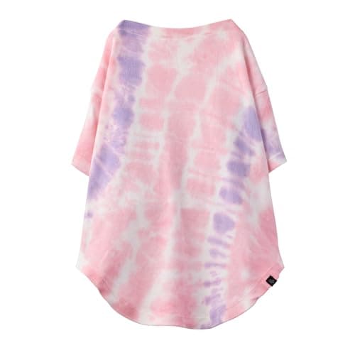 Pet Passion Toby II - The Perfect Tee, 3 Pack Short Sleeve Pet T-Shirt 100% Organic Cotton Tees Clothes for Small, Medium, Large Dogs​​, Pink Tie Dye, Small (10-25 lbs) — view 2