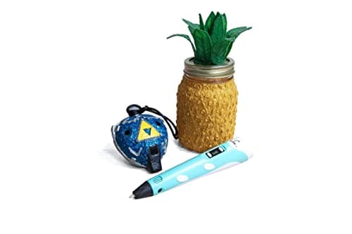 SCRIB3D P1 3D Printing Pen with Display - Includes 3D Pen, 3 Starter Colors of PLA Filament, Stencil Book + Project Guide, and Power Adapter — view 5