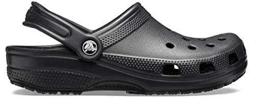 Crocs Unisex-Adult Classic Clog, Clogs for Women and Men, Black, 13 Women/11 Men — view 3