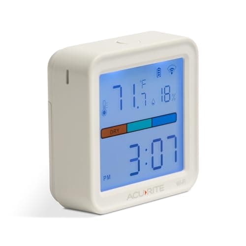 AcuRite Digital Indoor Thermometer and Hygrometer, White — view 5